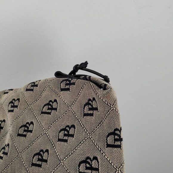 Dooney & Bourke Tassel Tote Shoulder Bag Signature Beige Tan Black - Picture 11 of 15